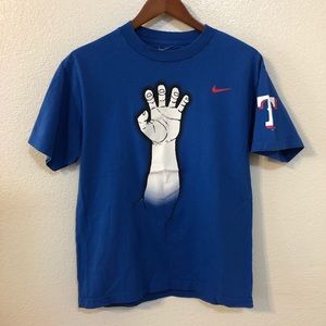 Nike Texas Rangers Deer Hands Loose Fit T-Shirt